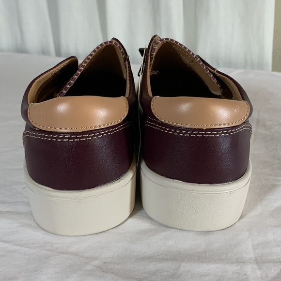 NWT Spenco Malibu Orthopedic Comfort Laceless Leather Slip-On Sneakers, 7.5B - Picture 4 of 8